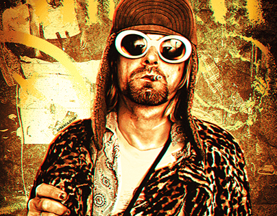 Kurt Cobain - Artwork | @franca.dsgn