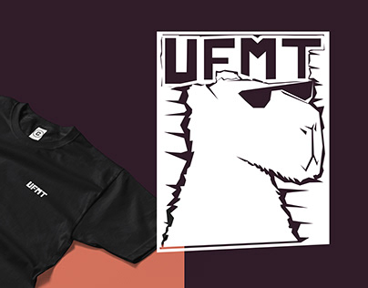 Ilustração Capivara Estilo Camiseta UFMT Criare