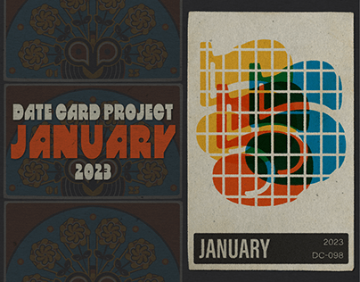 January 2023 Date Cards