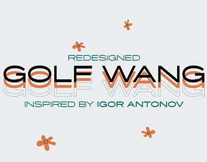 FAN Redesigned GOLF WANG WEBSITE Insp. by Igor Antonov