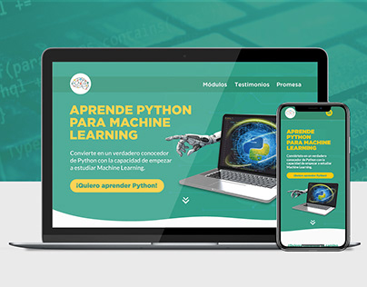 Landing page / Curso de Python