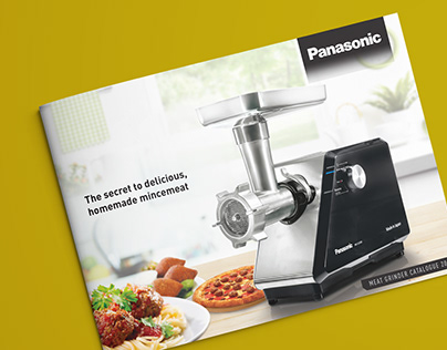 Panasonic - Meat Grinder Catalogue 2017 Concept Design
