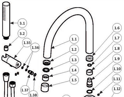 A&E Shower & Bath - Freestanding Faucet Inst. Manual