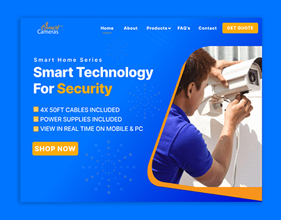 Smart Camera Web UI Design