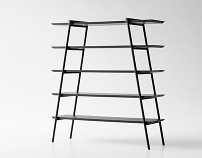Bookcase from the DUOO collection for Zegen
