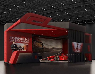 Formula 1: Drive to Survive - Exhibition stand design