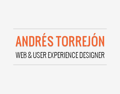 Andrés Torrejón (personal website)