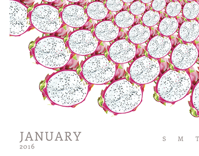 2016 Exotic Fruit Calendar