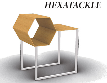 Hexatakle side table