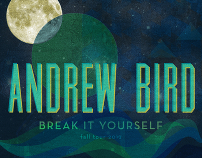 Andrew Bird Tour Poster