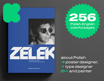 The book about Bronisław Zelek - great Polish designer
