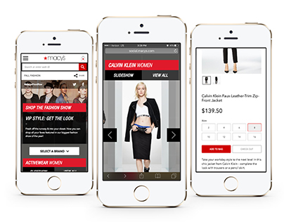 Macy's - Front Row: Shop the Show (Mobile)