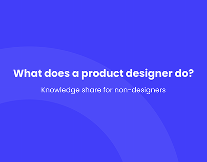 Knowledge share for non-designers
