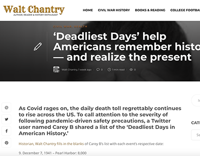 ‘Deadliest Days’ help Americans remember history