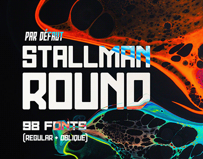 Stallman Round Typeface