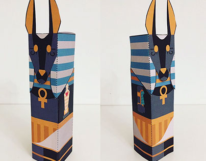 Papercraft Egyptian Gods