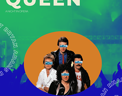 Poster of Queen band from Liverpool