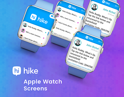 Hike Messenger for Apple Watch