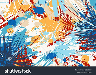 Abstract textural textile fabric patterns