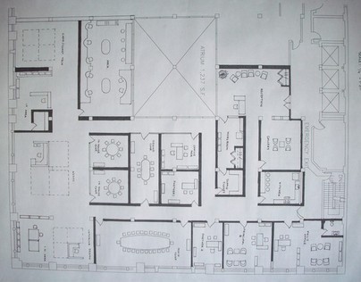Interior Design Office Plan