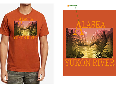 Alaska Yukon River T-shirt