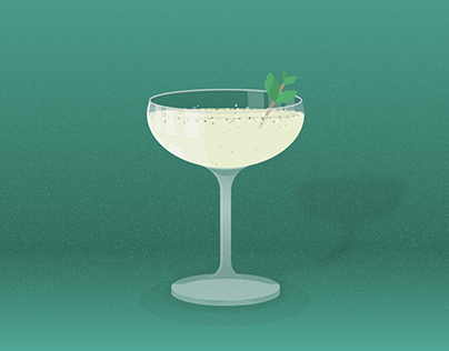The Mix: Cocktail Illustrations