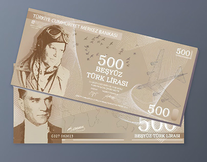 1000 TL ve 500TL'lik banknot tasarımı
