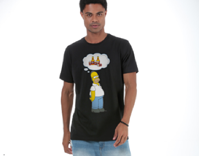 SVK The Simpsons dreaming Duff t-shirt
