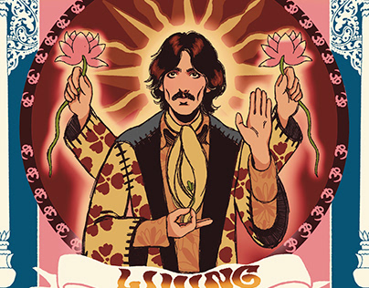 "The Art Of Dying" George Harrison Poster
