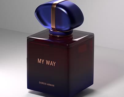 Visualization Giorgio Armani My Way (3d model)