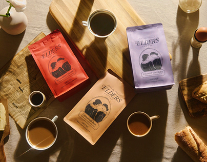 Elders Coffee Co. Brand Design