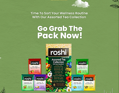 Roshi Assorted Tea Collection