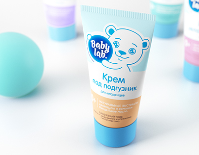 BabyLab. New packaging design