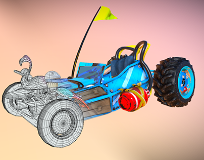 Dune Buggy - 3D Model