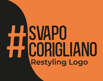 #svapocorigliano Restyling logo e Brand identity