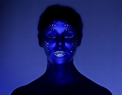 Full Length / Live Face Projection Mapping with Kat Von