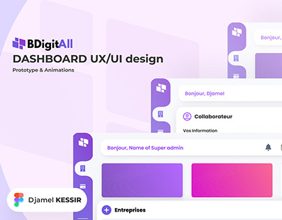 Project thumbnail - DAHBOARD - UI DESIGN