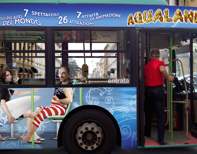 Aqualandia - Autobus decorato