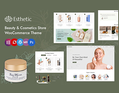 Beauty and Cosmetics Store WooCommerce Responsive Theme