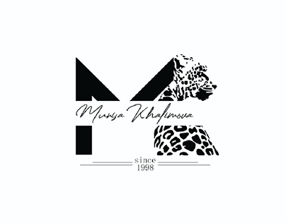 Designing fashion logo MK