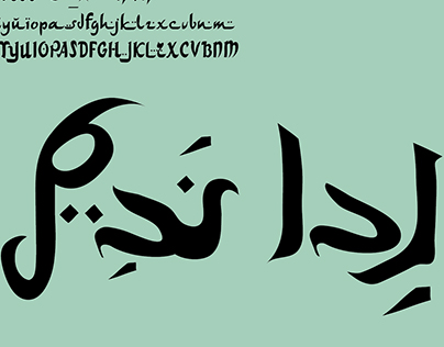 Urdu Typography using English Fonts