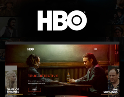 HBO - Concept Website