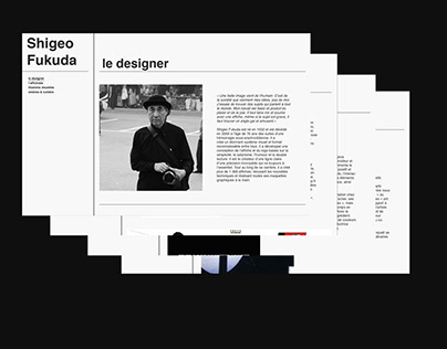 Web design - Shiego Fukuda