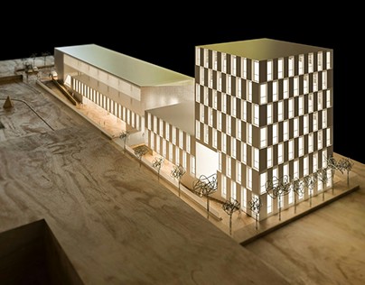 Health and Innovation Centre model. Caceres