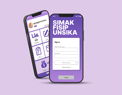 SIMAK FISIP UNSIKA MOBILE WEB REDESIGN