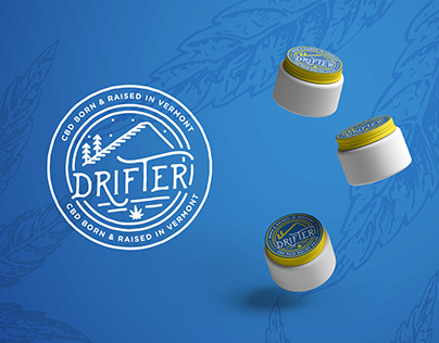 Drifter CBD Product Logo and Label Design