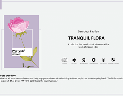 Project thumbnail - TRANQUIL FLORA - GRAPHIC TEES