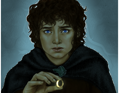 Frodo Baggins - digital painting