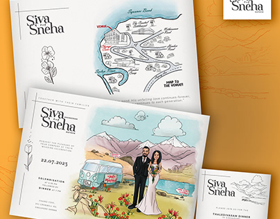 Sneha & Siva's Wedding Invitation