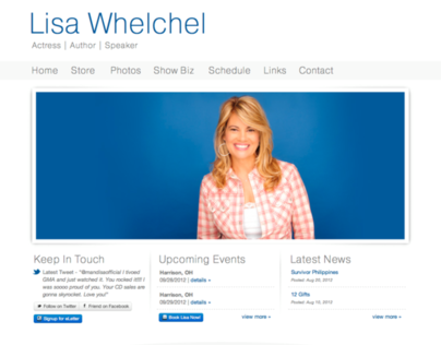 Lisa Whelchel Site